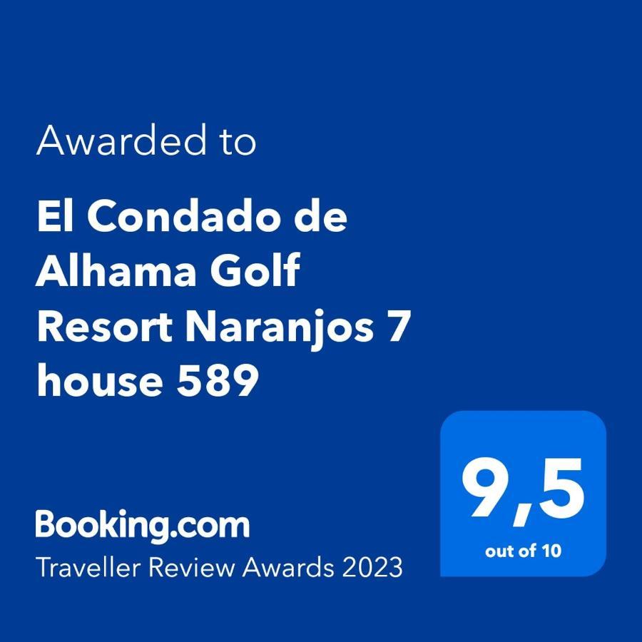 El Condado De Alhama Golf Resort Naranjos 7 House 589 อาลามา เด มูร์เซีย ภายนอก รูปภาพ